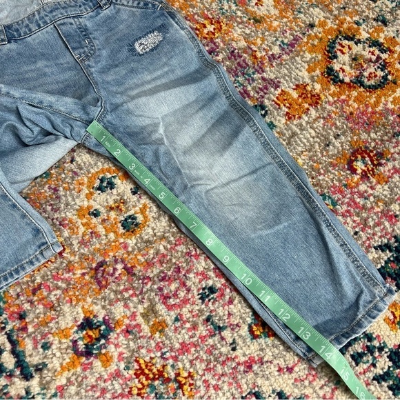 OshKosh B'Gosh Baby Girls' Rip & Repair Denim Overall ‎  3T - Picture 6 of 11